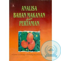 Image of ANALISA BAHAN MAKANAN DAN PERTANIAN