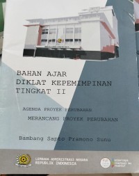 Image of BAHAN AJAR DIKLAT KEPEMIMPINAN TINGKAT II