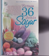 Image of Bertanam 36 Jenis Sayur