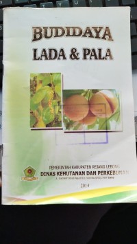 Image of BUDIDAYA LADA DAN PALA