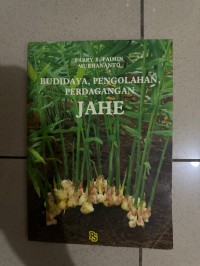 Image of BUDIDAYA PENGOLAHAN PERDAGANGAN JAHE