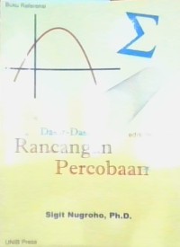 Image of Dasar - Dasar Rancangan Percobaan