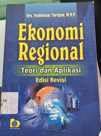 Image of Ekonomi Regional Teori dan Aplikasi