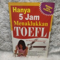 Image of HANYA 5 JAM Menaklukan TOEFL