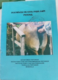 Image of INSEMINASI BUATAN PADA SAPI POTONG