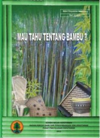Image of MAU TAHU TENTANG BAMBU