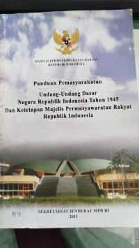 Image of PANDUAN PEMASYARAKATAN UUD NRI TAHUN 1945 & TAP MPR RI