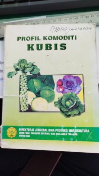 Image of PROFIL KOMODITI KUBIS
