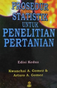 Image of Prosedur Statistik Untuk Penelitian Pertanian