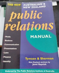 Image of Public Relations Manual