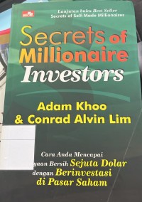 Image of Secrets Of Millionaire Investors