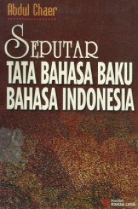 Image of Seputar Tata Bahasa Baku Bahasa Indonesia