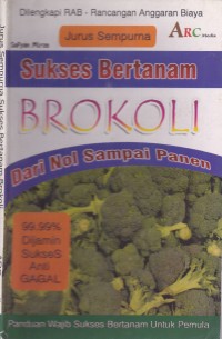 Image of Sukses Bertaman Brokoli