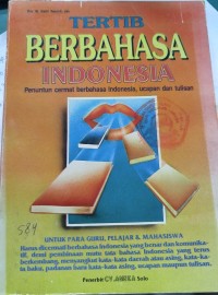 Image of TERTIB BERBAHASA INDONESIA